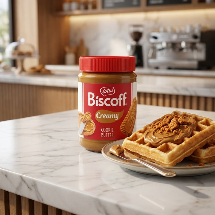 Crema de Galleta Lotus Biscoff Creamy Cookie Butter 400 g - Caja de 6 unidades