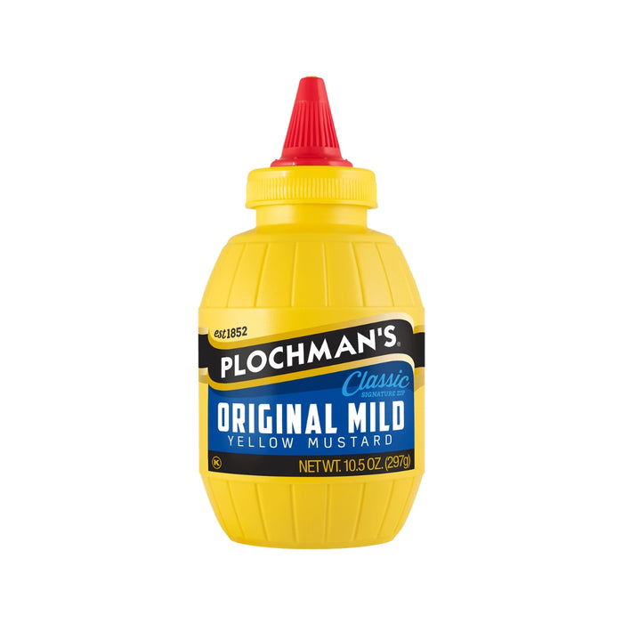 Mostaza Original Yellow Plochman’s 10.5 oz - Caja de 24 unidades