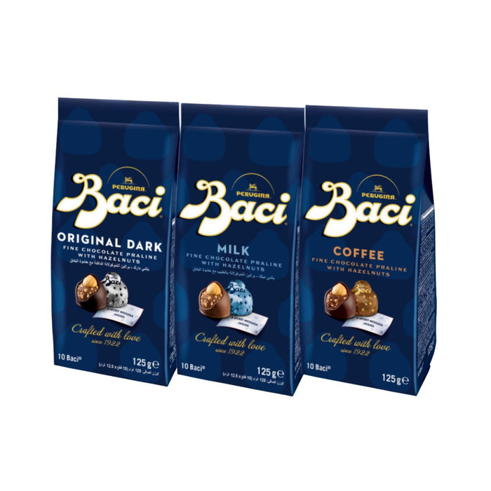 BACI Bolsa de 10 bombones 125 g - 12 piezas por caja