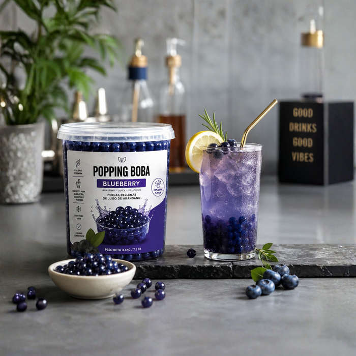 Popping Boba Blueberry Tarro 3.4 kg