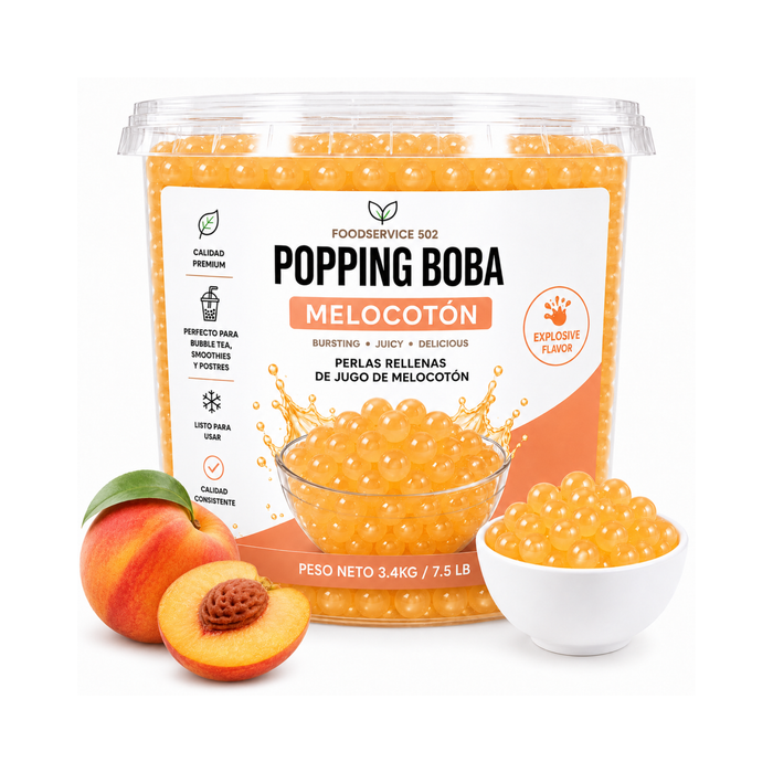 Popping Melocoton Tarro 3.4 kg