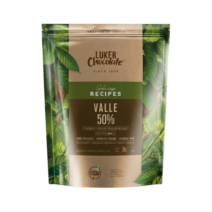 Chocolate Real de Cobertura Oscuro 50% Valle – Uso Profesional