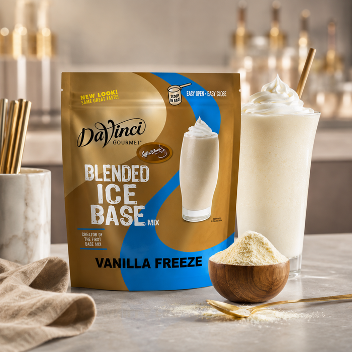 Base para Frappé Vainilla Freeze Blended Ice Base Mix DaVinci Gourmet - 1.3kg