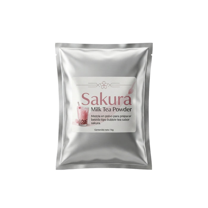 Mezcla para Bubble Tea Sakura Milk Tea Powder 1kg