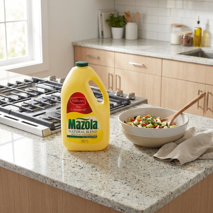 Aceite Mazola Natural Blend 1 gl - Caja de 6 Unidades