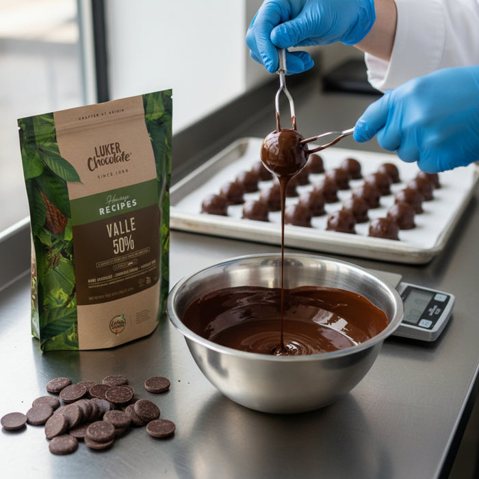 Chocolate Real de Cobertura Oscuro 50% Valle – Uso Profesional
