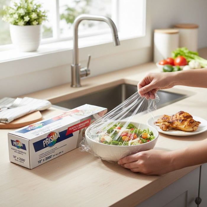Film Wrap PRISMA - Plástico Adherente Grado Alimenticio 18in x 2000ft
