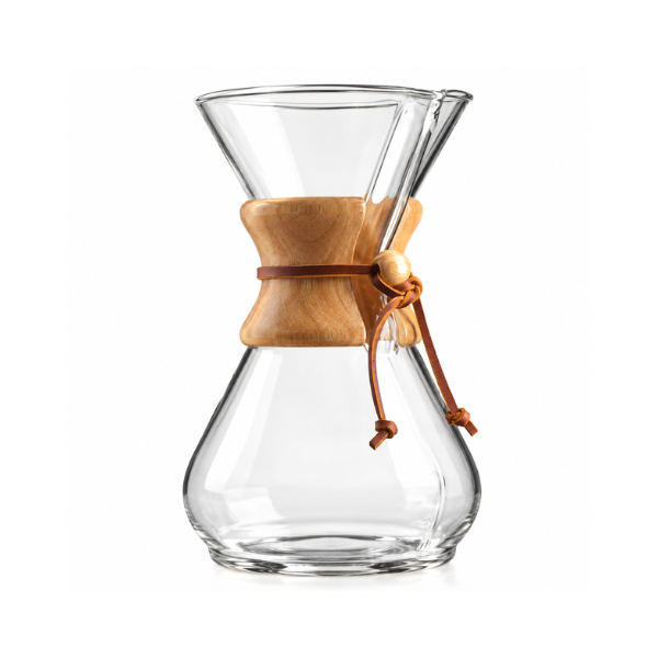 Jarra tipo Chemex para Café Pour Over - 800 ml