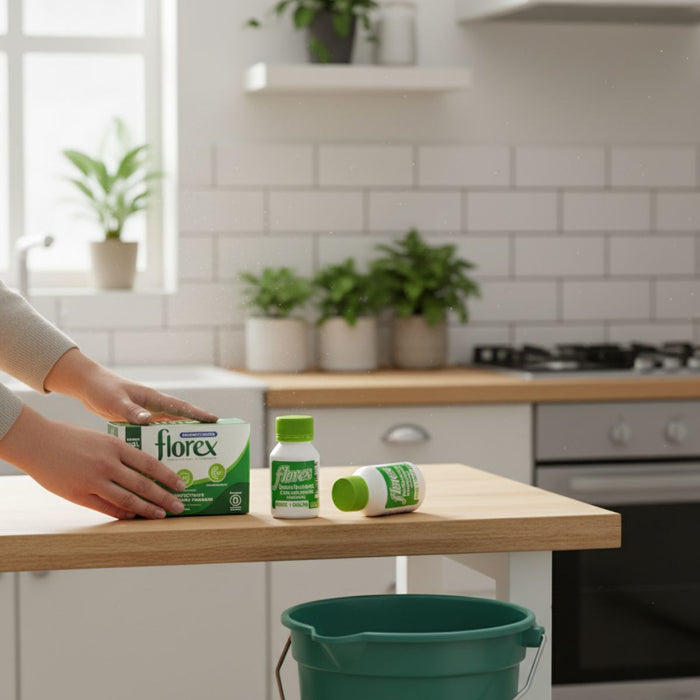 Florex Desinfectante Concentrado Premium Limón 180 ml - 3pack de 60 ml cada uno