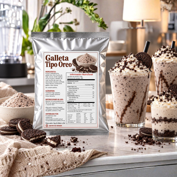 Base en Polvo sabor Galleta Oreo - 1kg