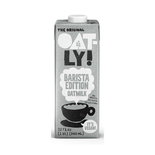 Leche de Avena Oatly! Barista Edition – Cartón 1 L (Caja x 6 unidades)