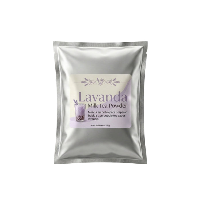 Mezcla para Bubble Tea Lavanda Milk Tea Powder 1kg