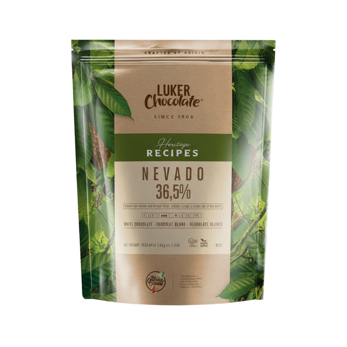 Chocolate Real de Cobertura Blanco Nevado – Uso Profesional