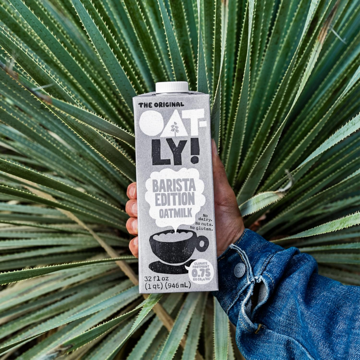 Leche de Avena Oatly! Barista Edition – Cartón 1 L (Caja x 6 unidades)