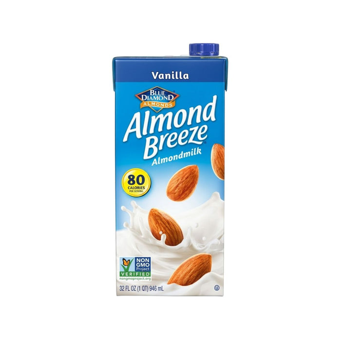 Bebida de Almendra con Azúcar Vainilla Blue Diamond 946 ml - Caja de 12 unidades