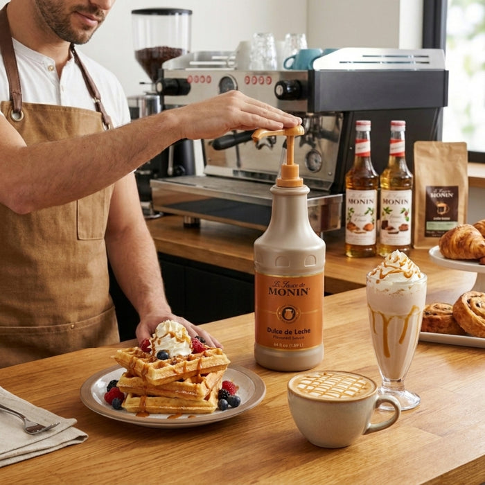 Salsa de Dulce de Leche Monin 64 fl oz