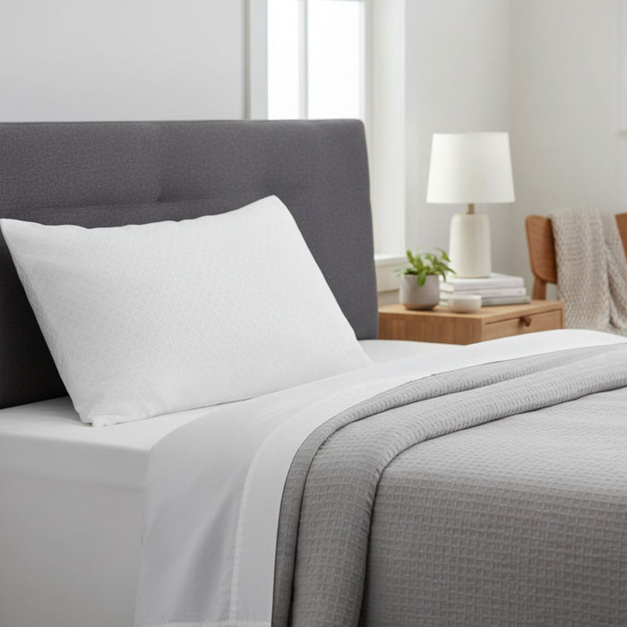 Almohada 50% algodón y 50% poliéster, 50cm x 66cm