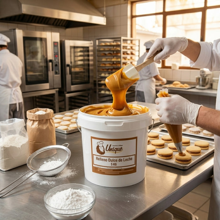 Relleno Dulce de Leche Unique Baker - Cubeta de 5 kg