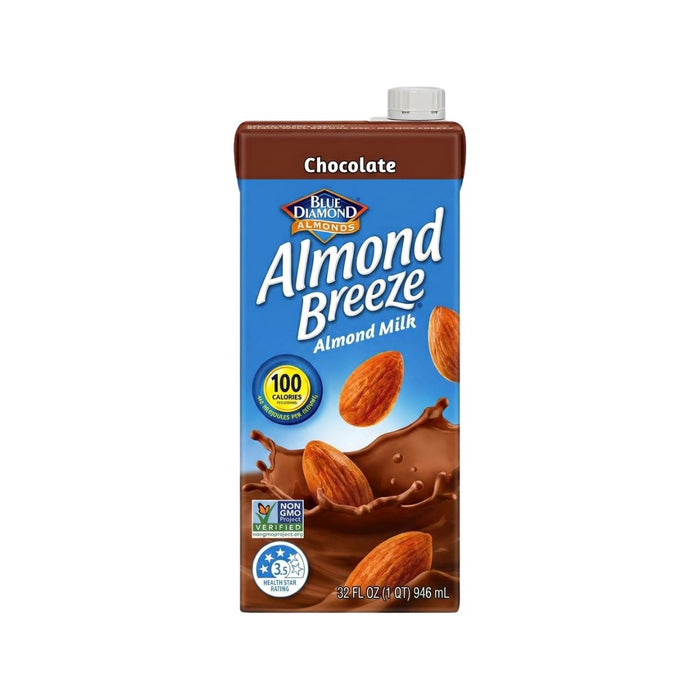 Bebida de Almendra con Azúcar Chocolate Blue Diamond 946 ml - Caja de 12 unidades