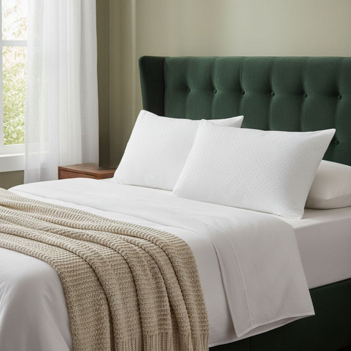 Almohada 50% algodón y 50% poliéster, 50cm x 66cm