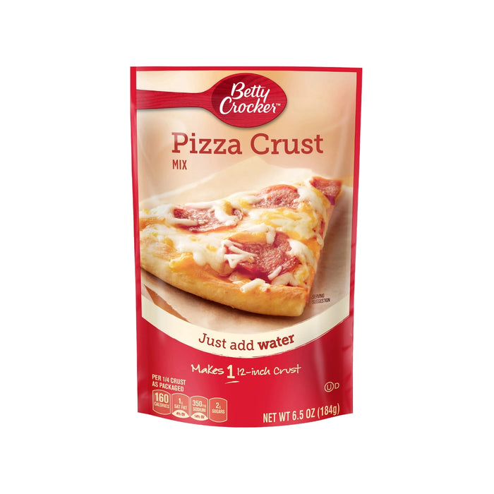 Mezcla para Pizza Crust Betty Crocker 6.5 oz - Caja de 6 unidades