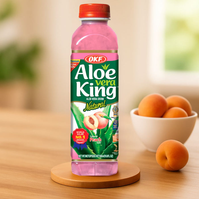 Aloe Vera Durazno 500 ml - 20 unidades
