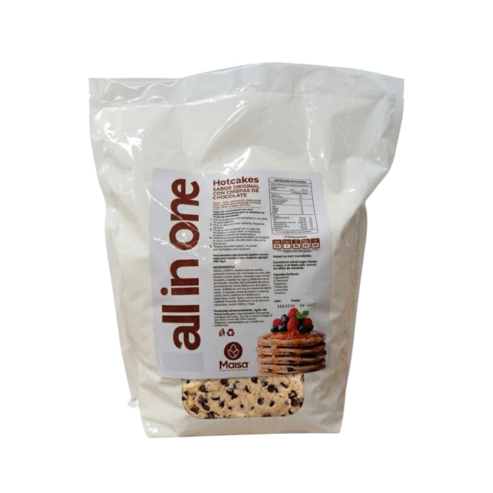 Harina para Pancakes All in One con Chispas de Chocolate 5 libras (2.3 kg)