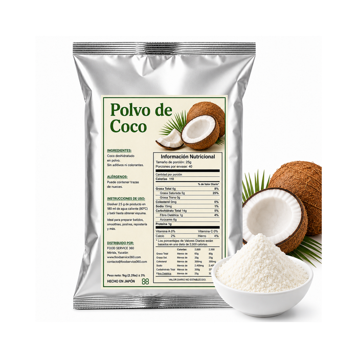 Base en polvo Coco 1kg
