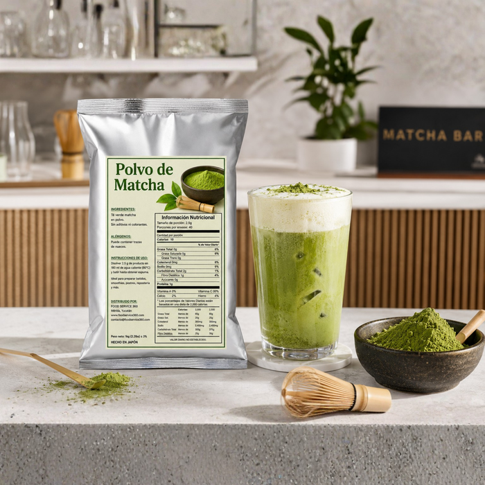Base en polvo Matcha Bolsa 1kg