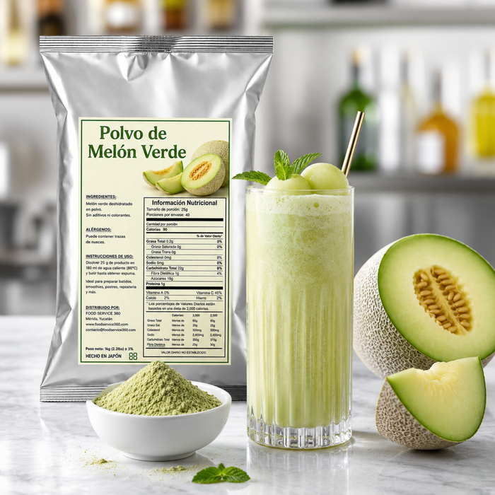 Base en polvo Melon Verde Bolsa 1kg