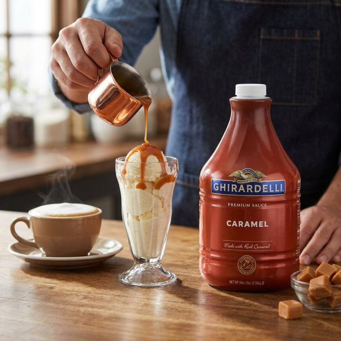 Salsa de Caramelo Ghirardelli 5lbs