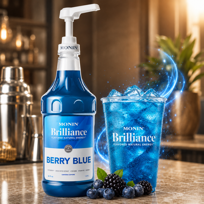 Brilliance Energy Monin Berry Azul - 1.89 L