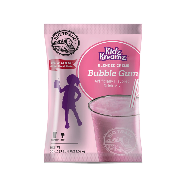 Base para Frappé Bubble Gum Big Train® Kidz Kreamz - 1.59kg