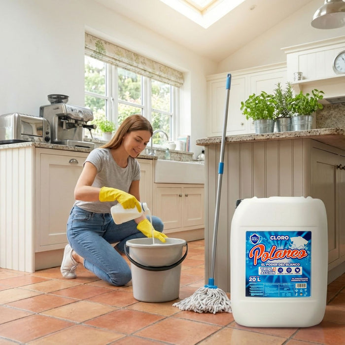 Cloro Polanco - Caneca de 5 galones