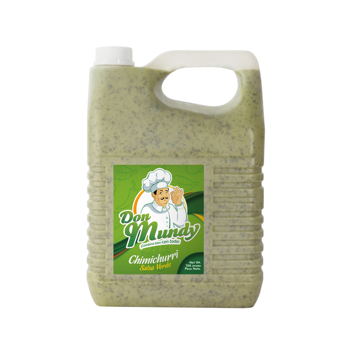Salsa Chimichurri Don Mundy - 1 galón (9lbs)