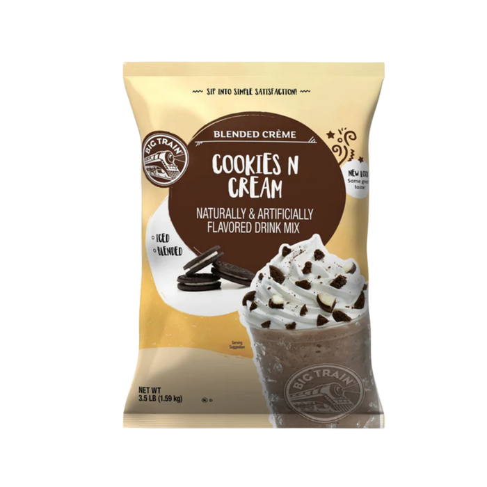 Base para Frappé Cookies and Cream Big Train 1.59kg