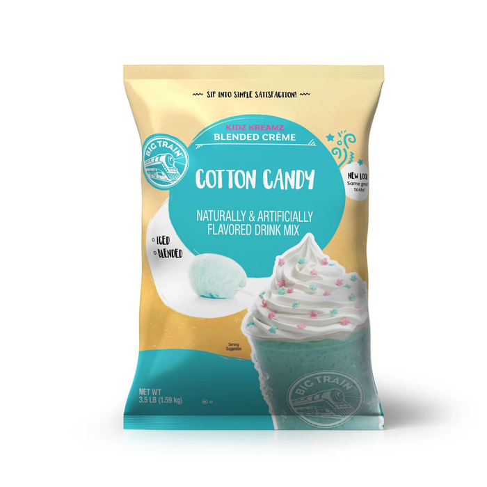 Base para Frappé Cotton Candy Big Train Kids Kreations -1.59 kg