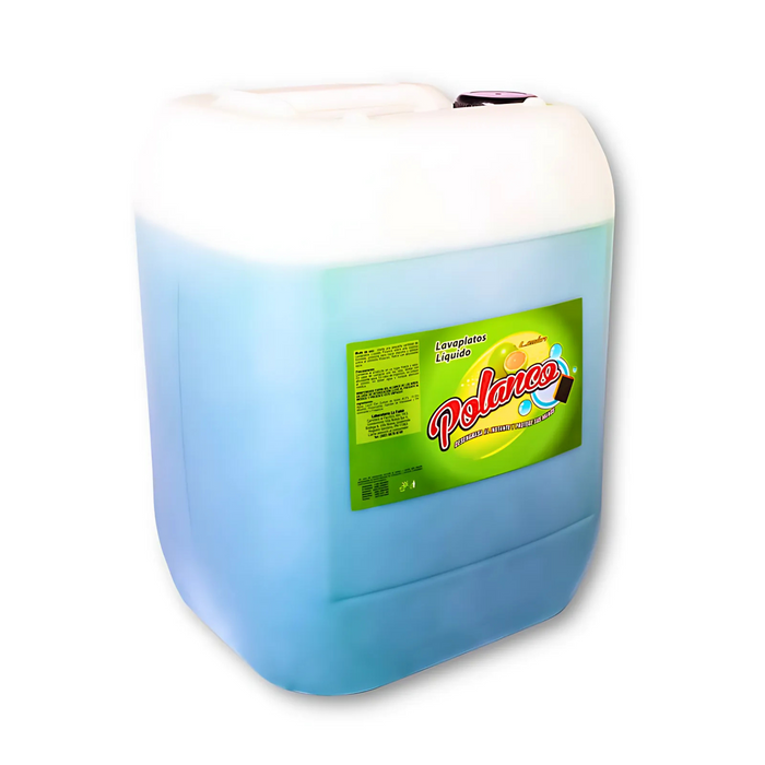 Lavaplatos líquido limón Polanco  - Caneca de 5 galones