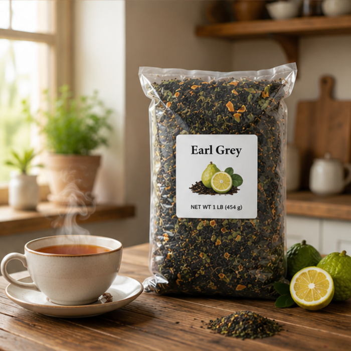 Té Earl Grey Natural Love & Tea - Presentación 1 lb (454g)