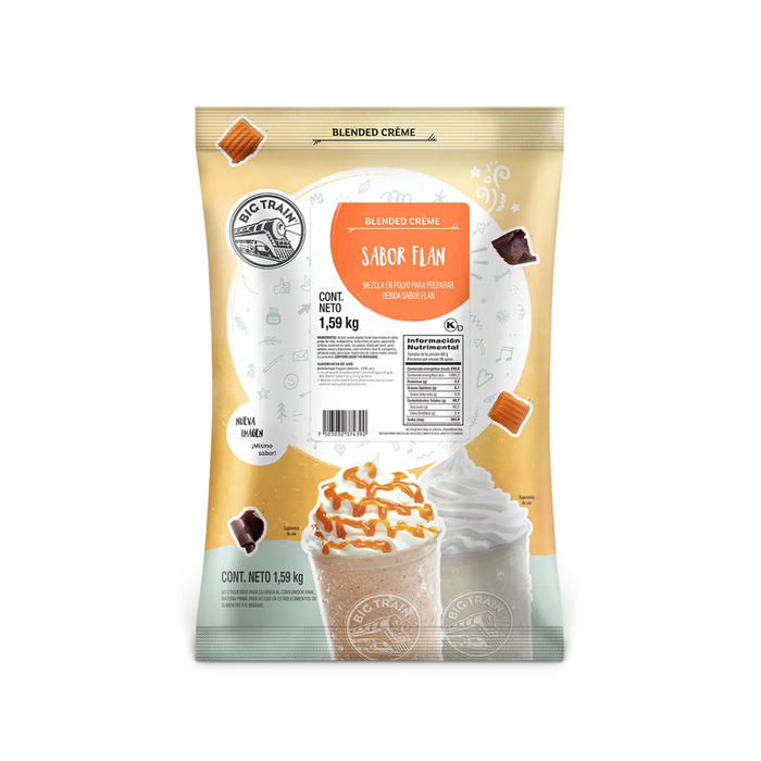 Base para Frappé Flan Big Train - 1.59 kg