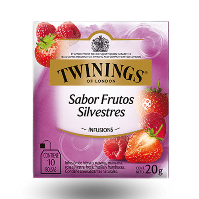 Té en sobre Twinings Frutos Silvestres - 10 sobres