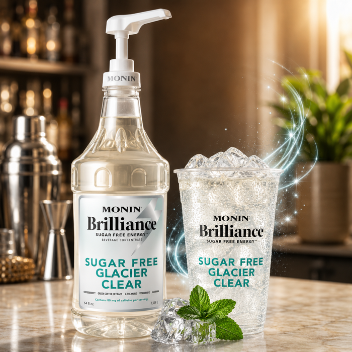 Brilliance Energy Monin Glacier Clear Sugar Free  - 1.89 L