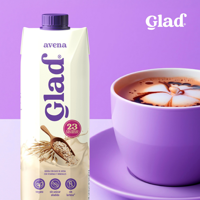 Bebida de Avena Glad  946ml - Caja de 12 unidades