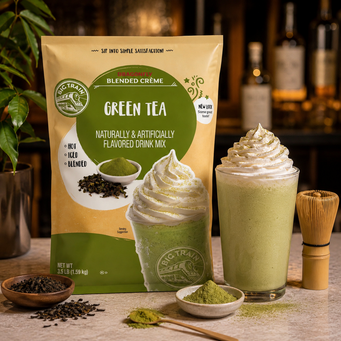 Base para Frappé Green Tea Big Train® Dragonfly – 1.59 kg