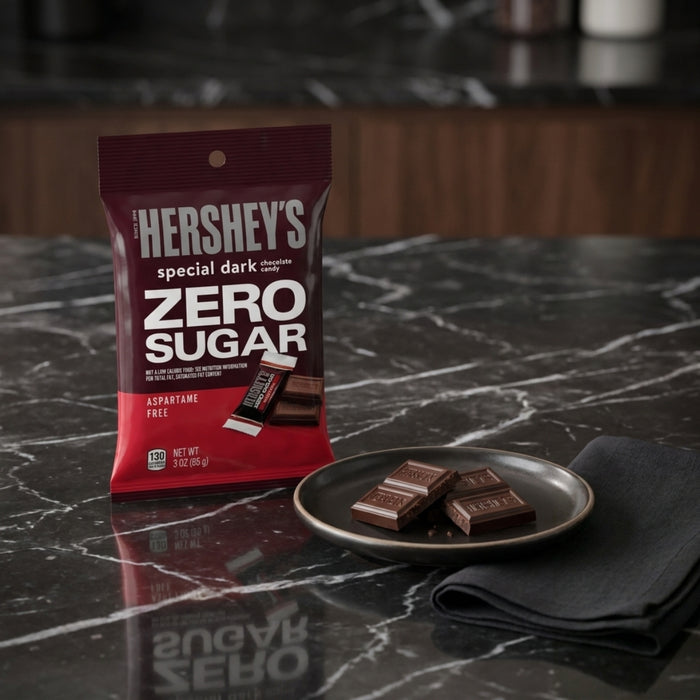 Chocolate Hershey’s Zero Sugar Special Dark 3 oz - Caja de 12 unidades