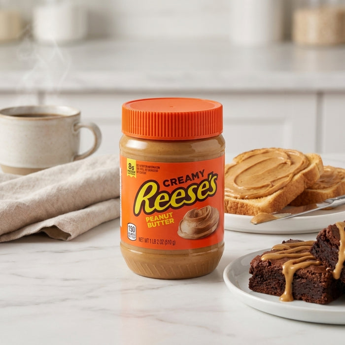 Crema de Maní Reese’s Creamy 18 oz - Caja 12 Unidades