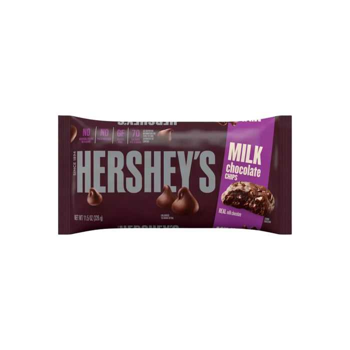 Chispas de Chocolate Hershey’s Milk Chocolate 11.5 oz - Caja de 12 unidades