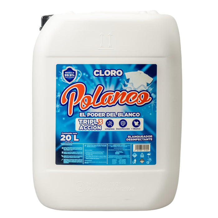 Cloro Polanco - Caneca de 5 galones