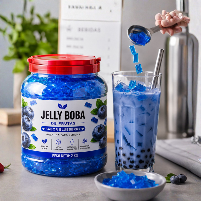 Jelly Boba Blueberry Bote de  3.85kg