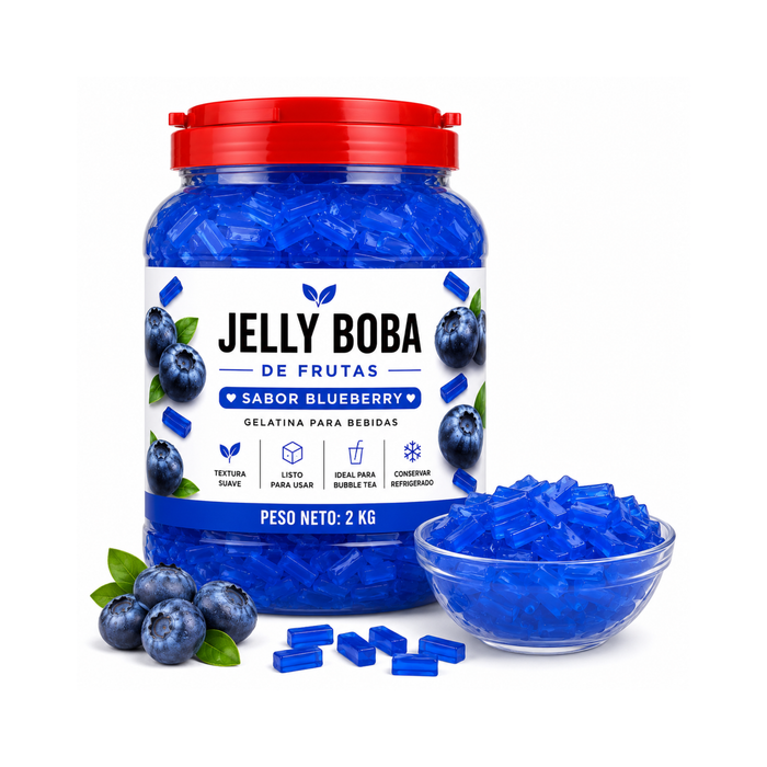 Jelly Boba Blueberry Bote de  3.85kg